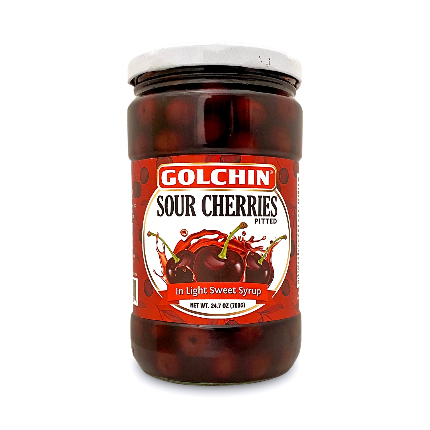 GOLCHIN SOUR CHERRY IN LIGHT SWEET SYRUP